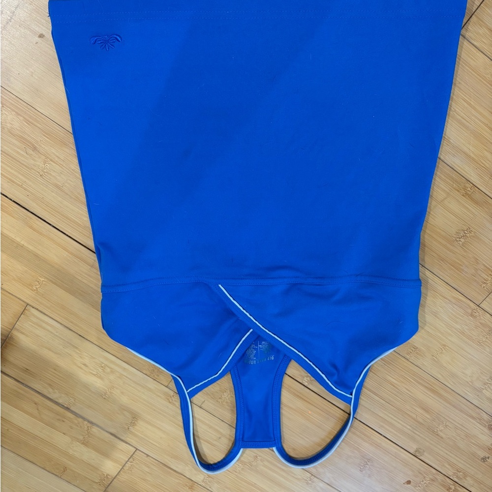 Old Navy Blue Tank Top with White Trim